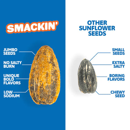 Smackin' Sunflower Seeds - 4oz Bag - 12ct