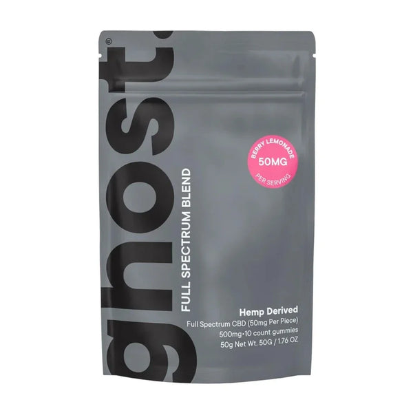 Ghost - 50mg CBD Full Spectrum Blend Gummies - 10pk - 5ct