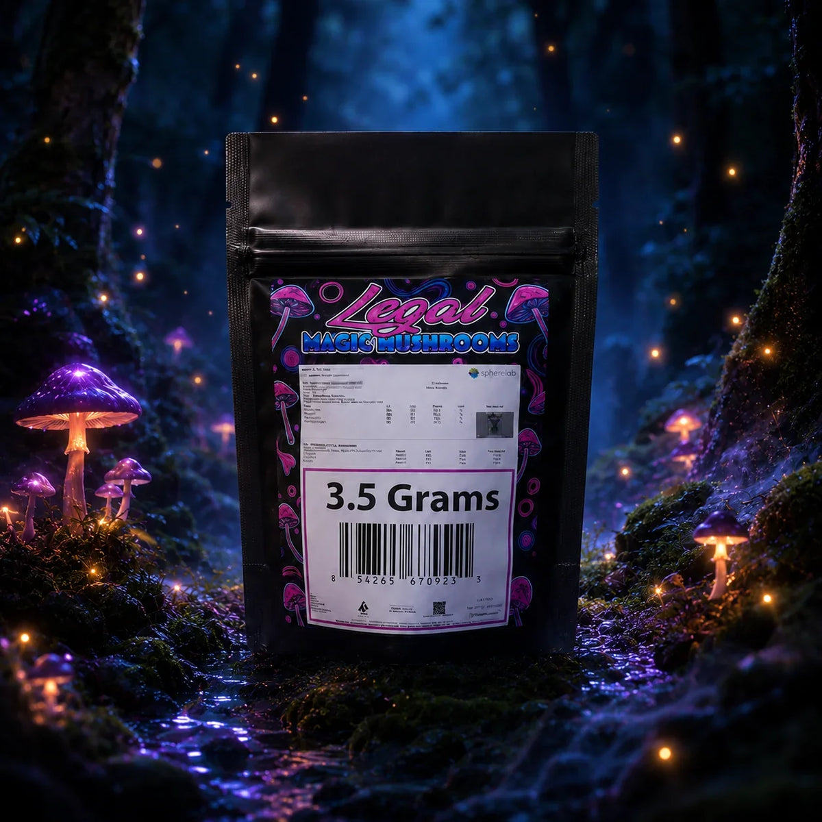 Legal Magic Mushrooms - 3.5g Mushrooms - 12ct