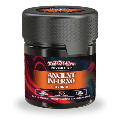 Red Dragon Infused THC-P Flower  - 3.5G