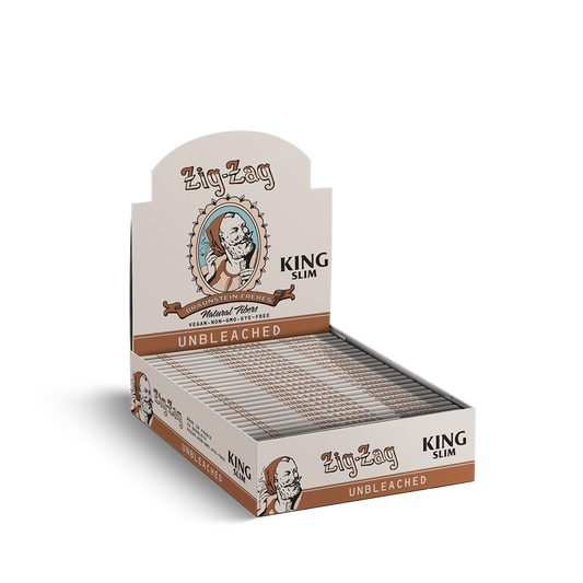 Zig Zag - Papers - Vintage Unbleached King Slim - 32pk - 24ct +