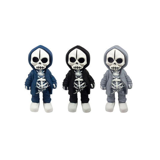 Grinders - 4pc Skeleton Man Design - 6ct [ #20 ]