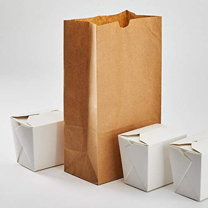 Paper Bags #8 - 6.12 x 3.93 x 12.37in - 500ct