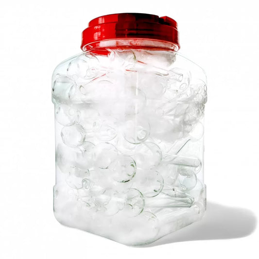 Oil Burner - 4" Clear - 90ct [4OB90JAR]*