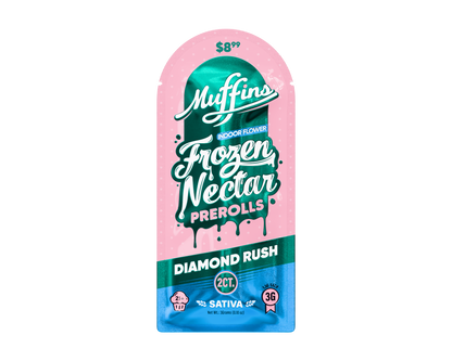 Muffins - 1.5g Frozen Nectar Prerolls ($8.99) - 2pk - 10ct