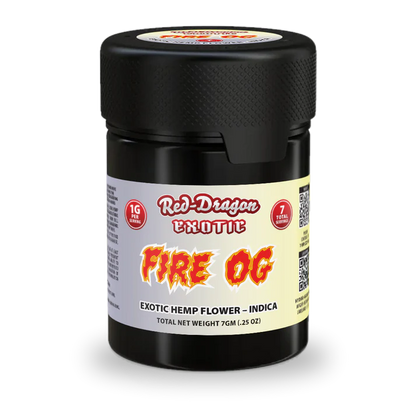 Red Dragon Exotic Hemp Flower - 7G