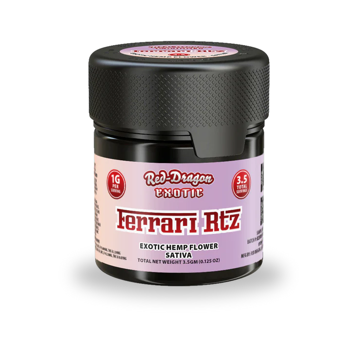 Red Dragon Exotic Hemp Flower - 3.5G