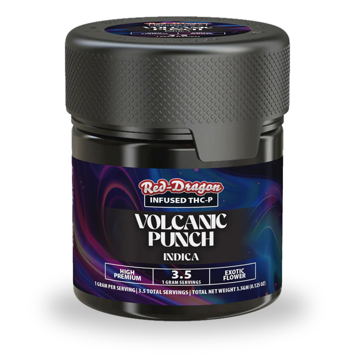 Red Dragon Infused THC-P Flower  - 3.5G
