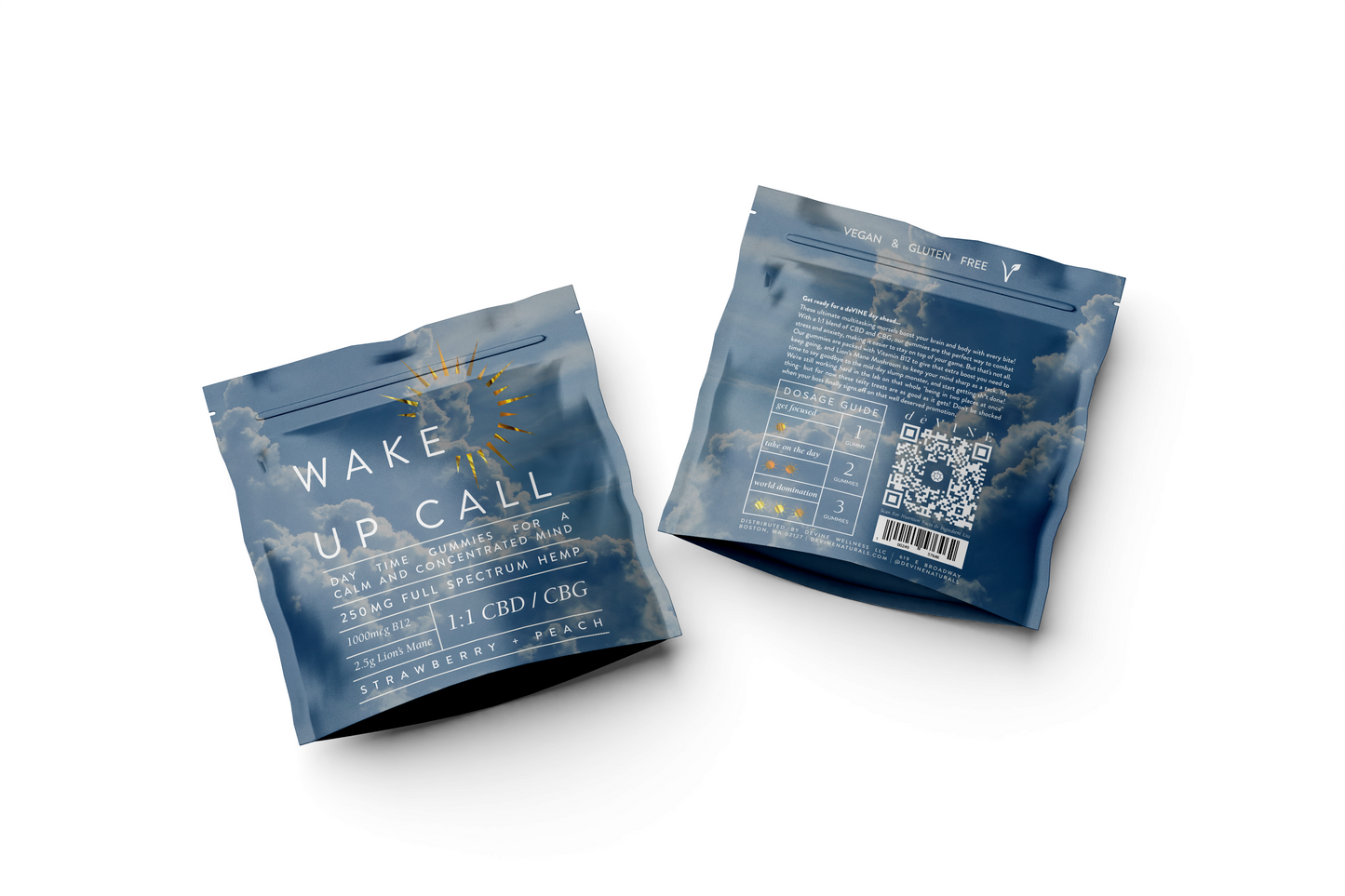 Wake Up Call CBD Edible 5ct - 50mg
