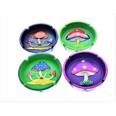 Fujima - Ashtray - Round Poly Stone - 8ct [ LT150 ]
