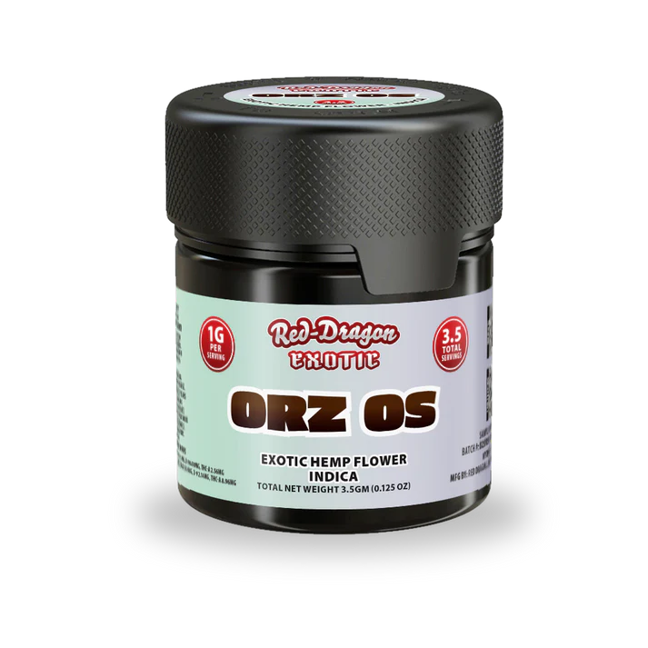 Red Dragon Exotic Hemp Flower - 3.5G