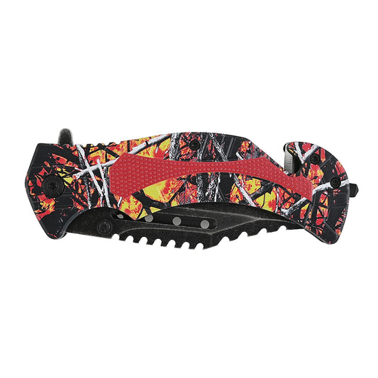 Razor Tactical - Flip Knife - Red Camo