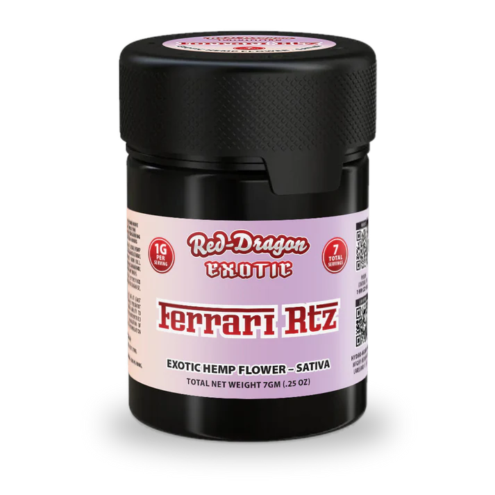 Red Dragon Exotic Hemp Flower - 7G