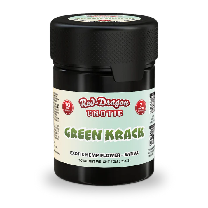 Red Dragon Exotic Hemp Flower - 7G