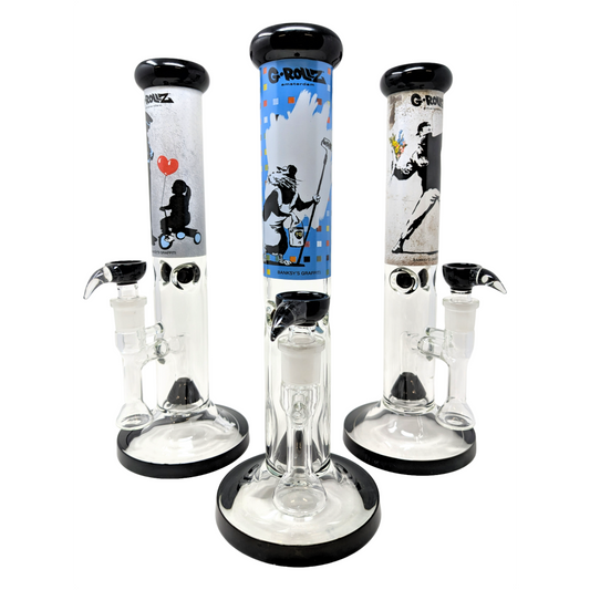 G-Rollz Banksy's 13.5" Straight Bong