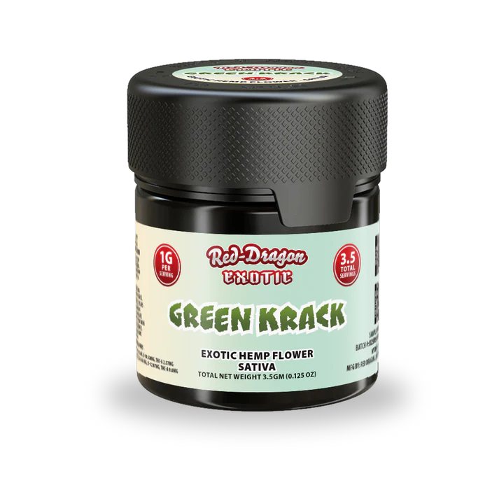 Red Dragon Exotic Hemp Flower - 3.5G