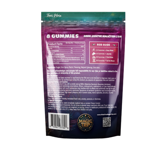 Magic Trip Mushroom Gummies - 8pk - 10ct