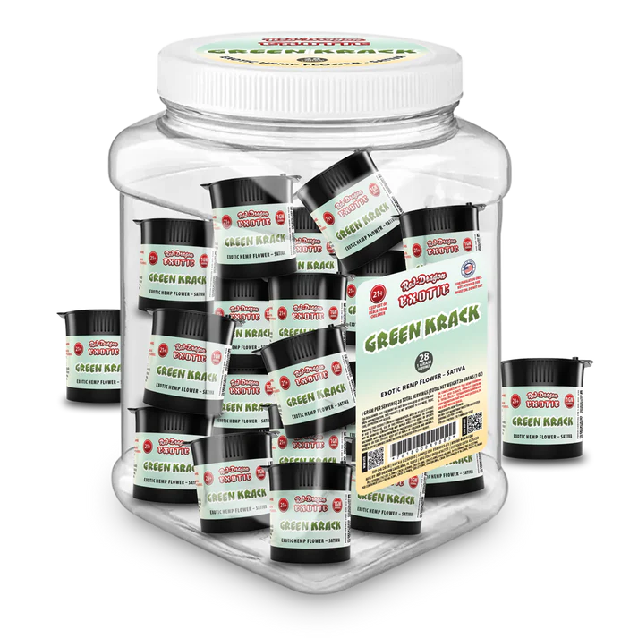 Red Dragon Exotic Hemp Flower - 1G 28Ct