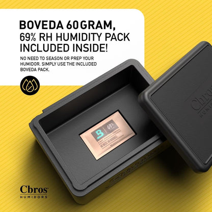 Cigar Bros - Personal Humidor - 5ct