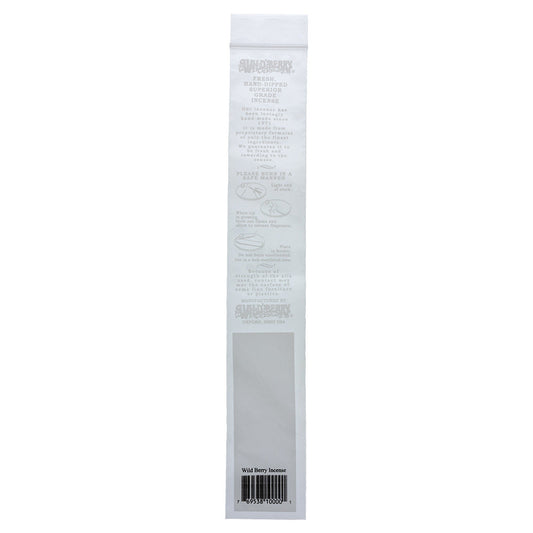 Wild Berry Incense Sticks (2x12) Ziplock Bags - 100pk