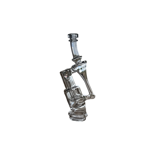 Iridescent Glass - Puffco Top - Superior Rbr 4.0 - Clear