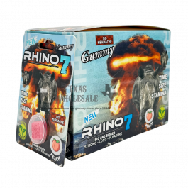 Rhino 7 - Enhancer - Strawberry Gummies - 24ct