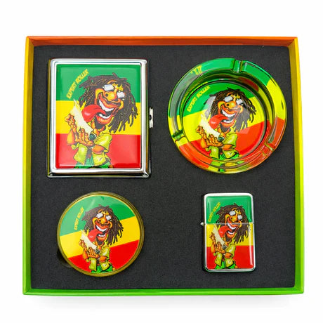 Smoking Gift Set - 4 in 1 - Rasta