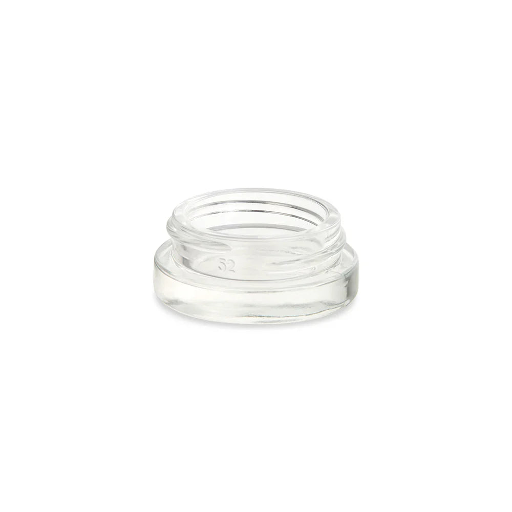 Loud Lock Glass Jars w/ Lid - White - 7ml - 450ct