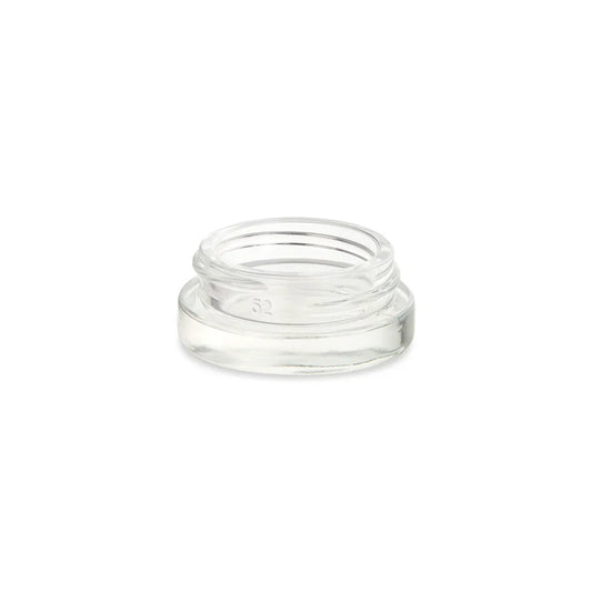 Loud Lock Glass Jars w/ Lid - White - 7ml - 450ct