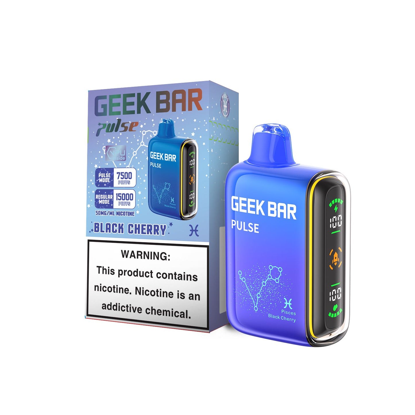 Geek Bar Pulse - 15k 5% - 16mL - 5ct