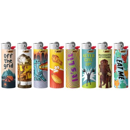 Bic - Lighters - Limited Good Vibes - 50ct