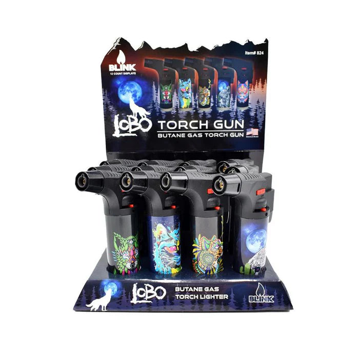 Blink Butane Torches - Lobo Design - 12ct