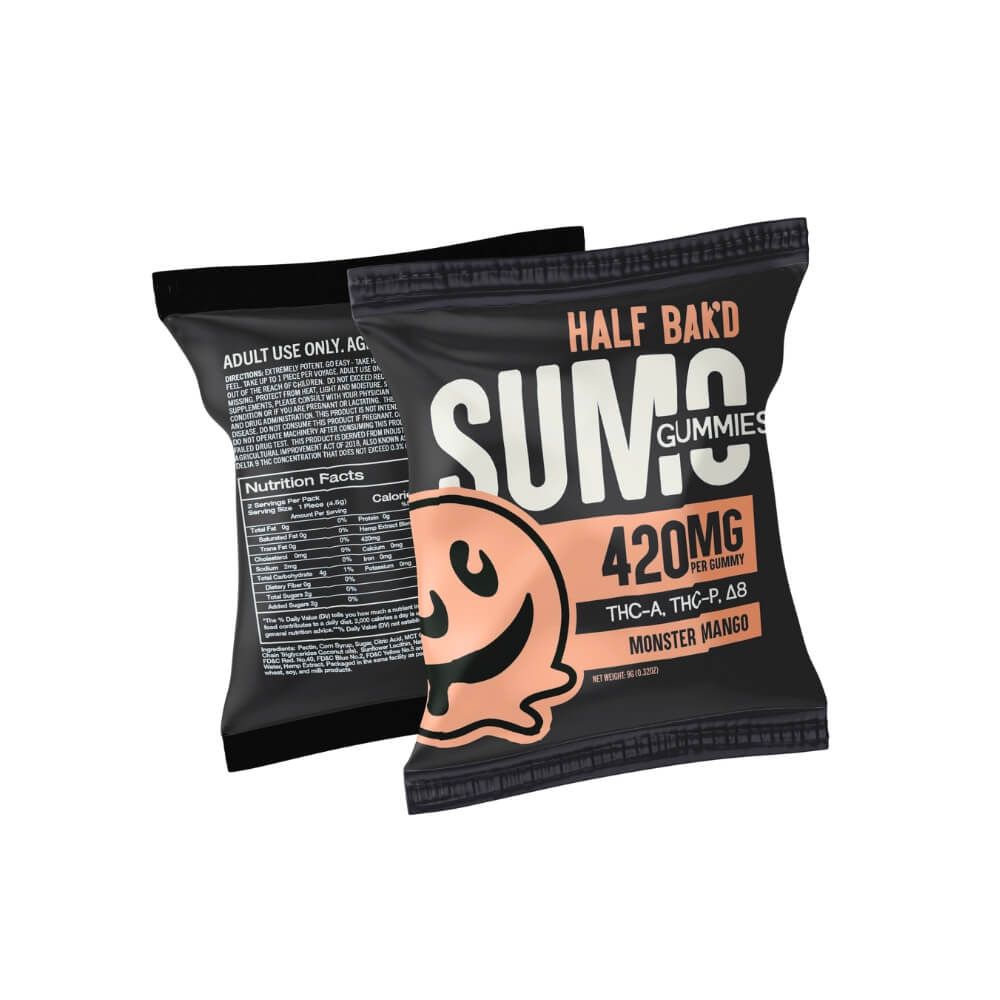 Half Bak'd Sumo Gummies - 2pk - 30ct