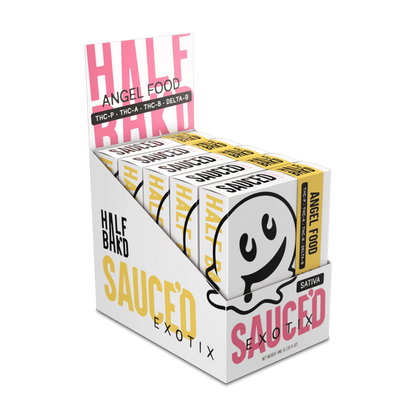 Half Bak'd - 4g Dispo - Sauce'd Exotix THC-P - 5ct Variety Pack
