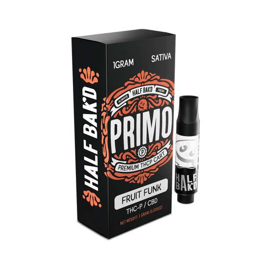 Half Bak'd - 1g Cart - Primo THC-P - 5ct