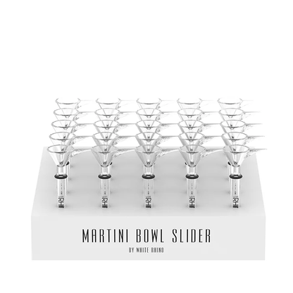 White Rhino - Bowl - 25ct - Martini w/ Downstem