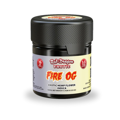 Red Dragon Exotic Hemp Flower - 3.5G