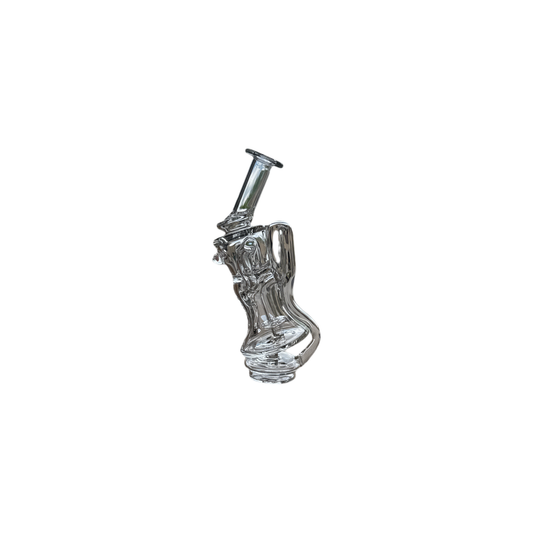 Iridescent Glass - Puffco Top - Superior Gilly - Clear