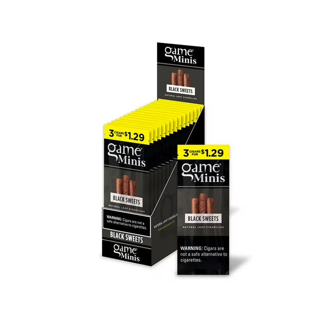 Game Mini Cigarillos (3/$$1.29) - 3pk - 15ct