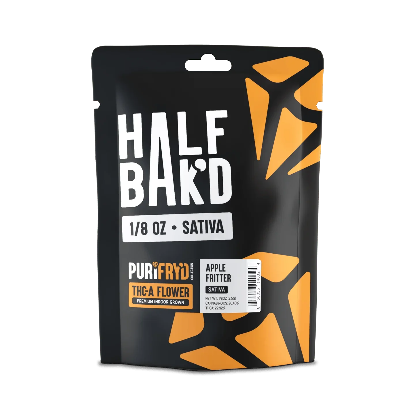 Half Bak'd - 1/8oz Flower - Purifry'd THC-A - 8ct