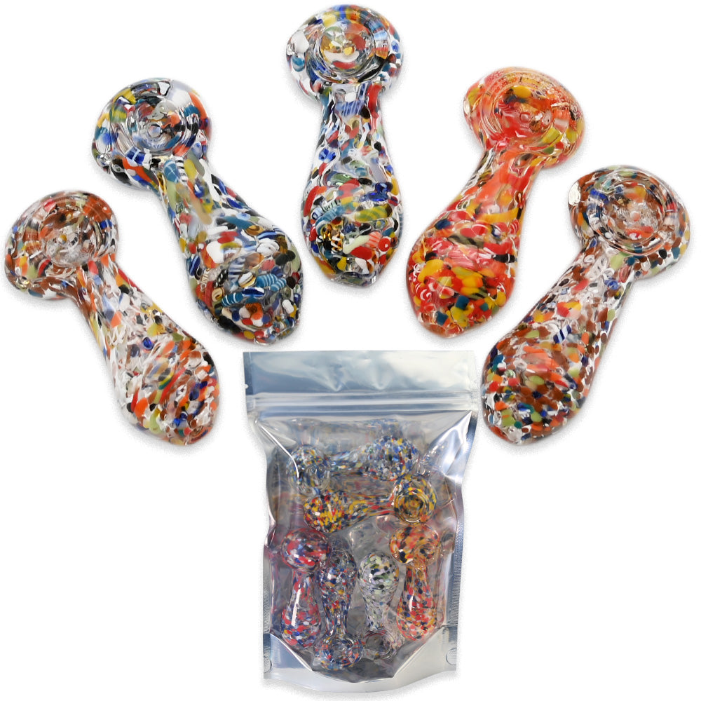 Hand Pipes - 3" Long Egg Shape - 6ct