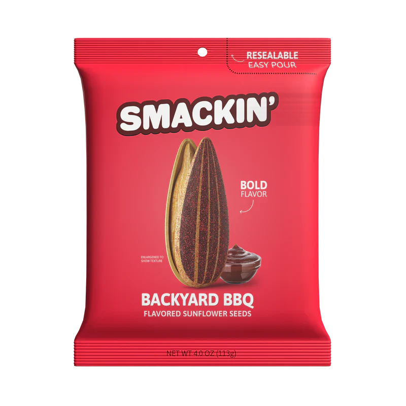Smackin' Sunflower Seeds - 4oz Bag - 12ct