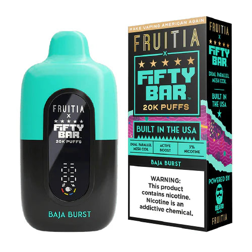 Fifty Bar x Fruitia 20k - 18ml - 5ct