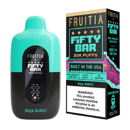 Fifty Bar x Fruitia 20k - 18ml - 5ct