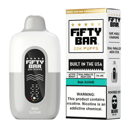 Fifty Bar White 20k - 18ml - 5ct