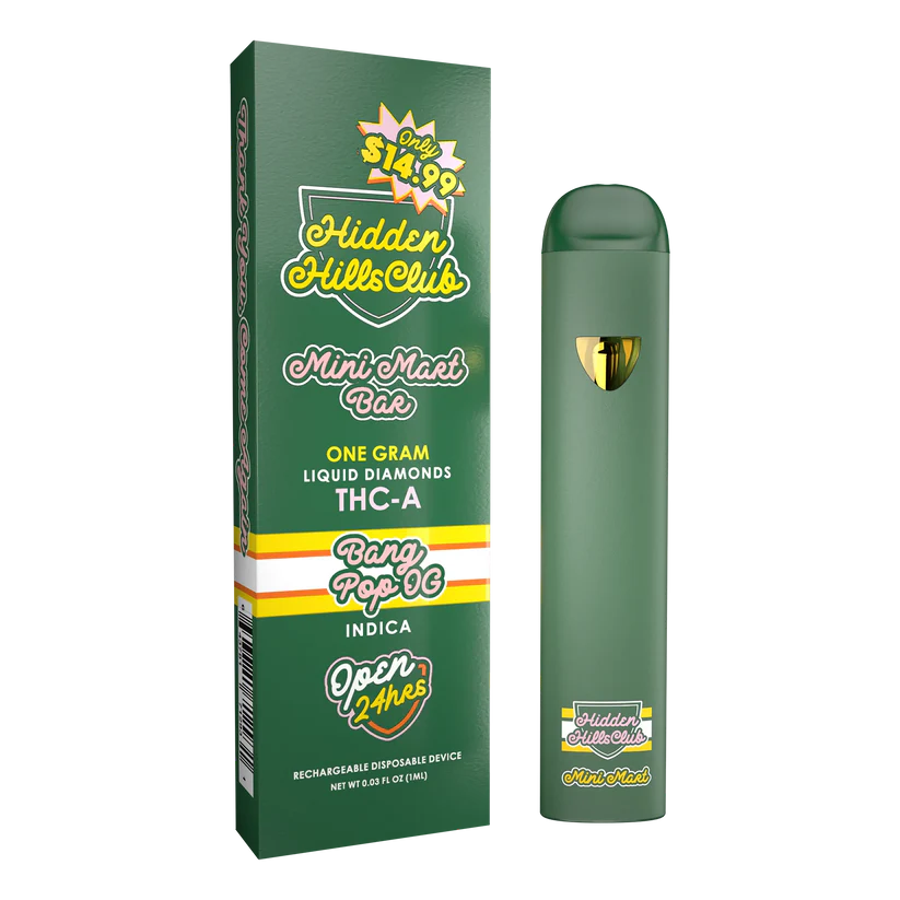 Hidden Hills - 1g Dispo - THC-A Mini Mart - 5ct