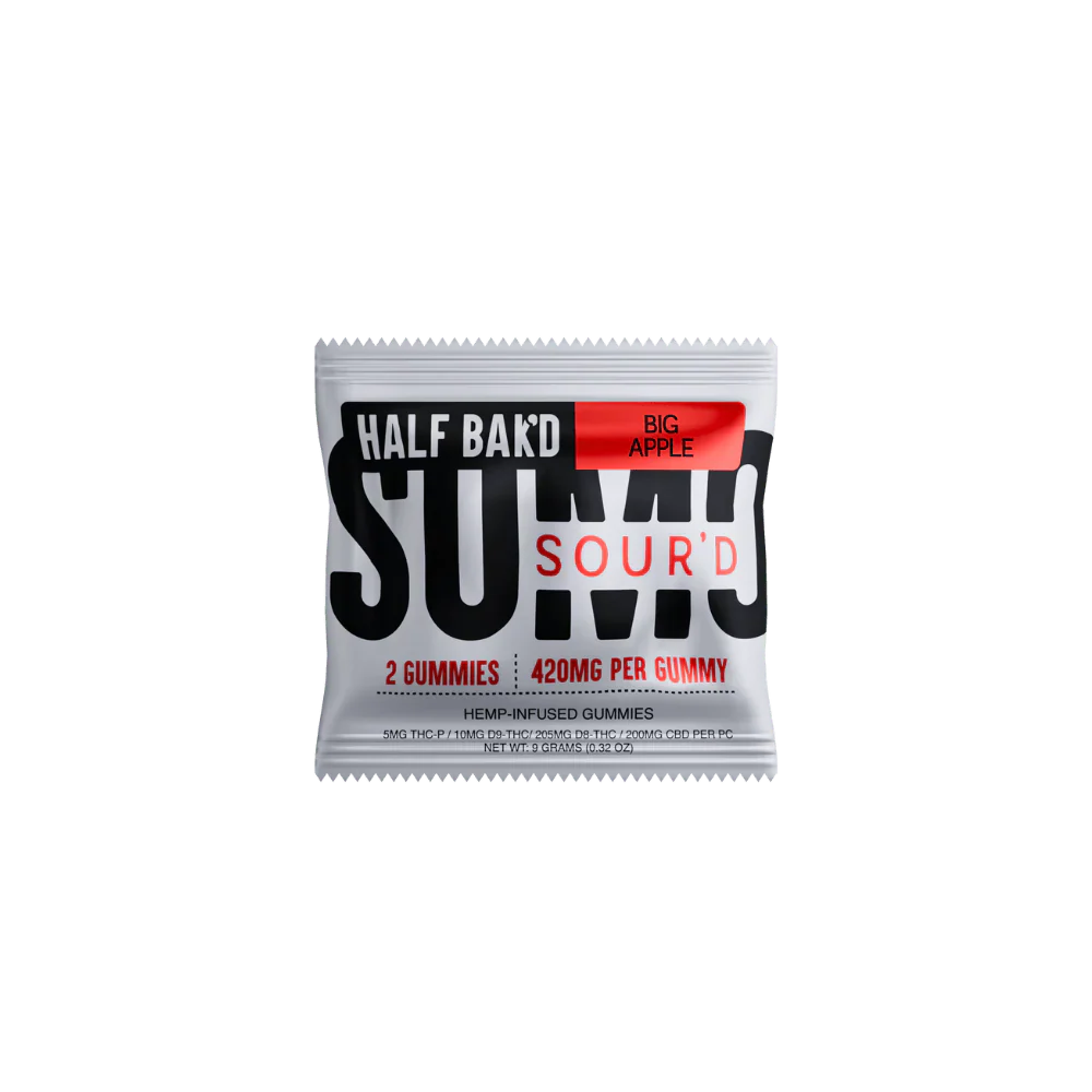 Half Bak'd Sumo Sour'd Gummies - 2pk | 30ct