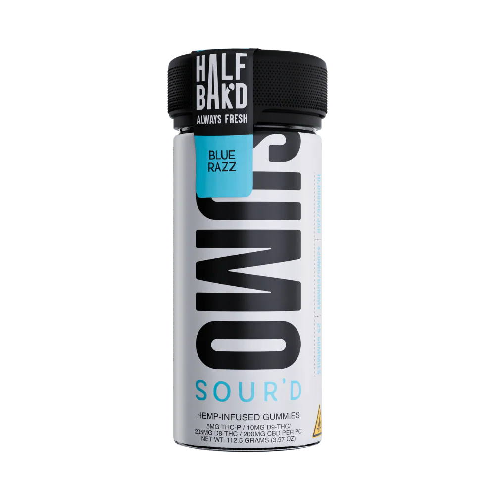 Half Bak'd Sumo Sour'd Gummies - 25pk | 6ct