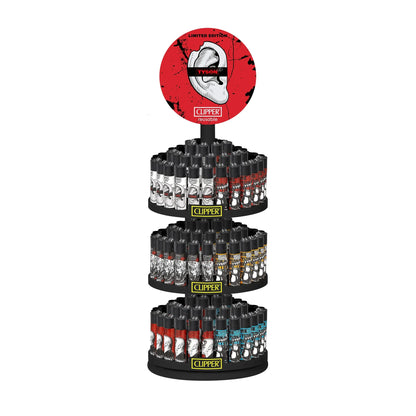 Clipper Lighters Display - Tyson Limited Edition - 156ct