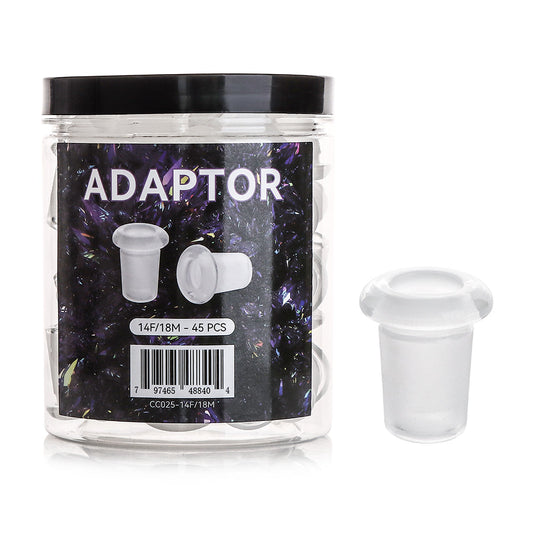 Glass Adapter - 14mm / 18mm Reducer - 45ct